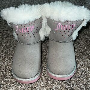 Gently worn Toddler Girl Juicy Couture Boots - Size 7